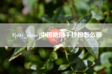 莱阳中国地图手抄报怎么画