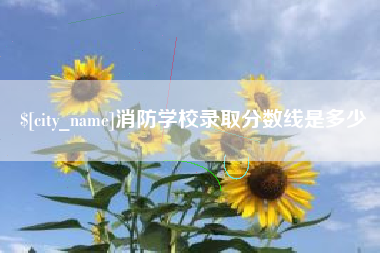 莱阳消防学校录取分数线是多少