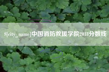 莱阳中国消防救援学院2018分数线