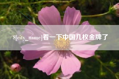 莱阳看一下中国几枚金牌了