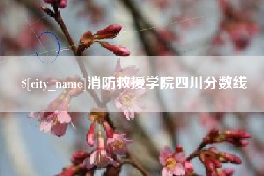 莱阳消防救援学院四川分数线