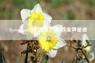 莱阳中国拿下第9枚金牌是谁