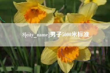 莱阳男子5000米标准