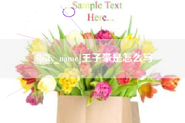 莱阳王子豪是怎么写