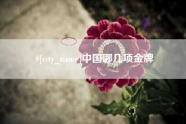 莱阳中国哪几项金牌