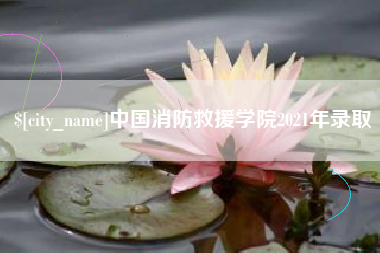莱阳中国消防救援学院2021年录取