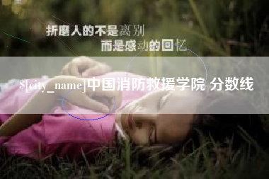 莱阳中国消防救援学院 分数线