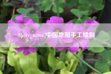 莱阳中国地图手工绘制