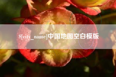 莱阳中国地图空白模版