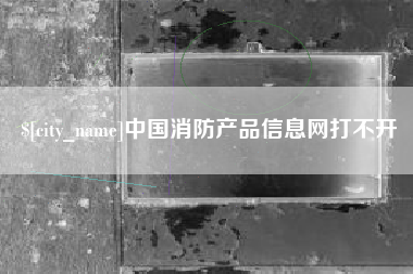 莱阳中国消防产品信息网打不开