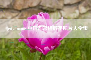 莱阳中国九宫格数字图片大全集