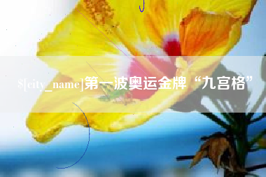 莱阳第一波奥运金牌“九宫格”