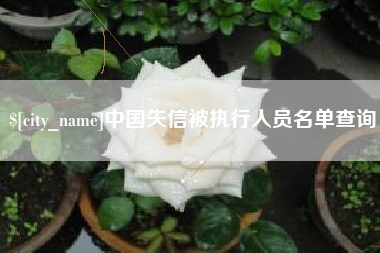 莱阳中国失信被执行人员名单查询