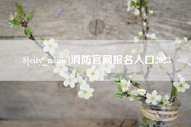 莱阳消防官网报名入口2023