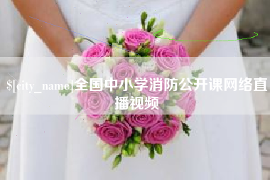 莱阳全国中小学消防公开课网络直播视频