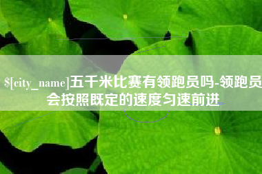 莱阳五千米比赛有领跑员吗-领跑员会按照既定的速度匀速前进