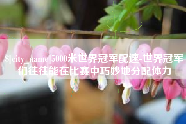 莱阳5000米世界冠军配速-世界冠军们往往能在比赛中巧妙地分配体力
