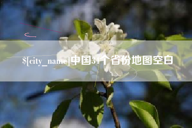 莱阳中国34个省份地图空白