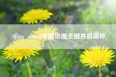 莱阳中国地图全图各省简称