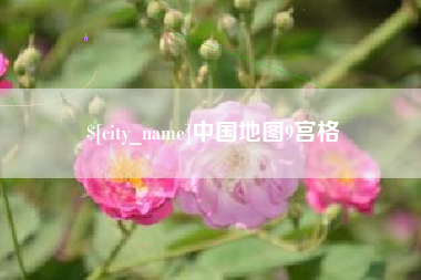 莱阳中国地图9宫格
