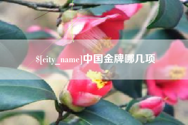 莱阳中国金牌哪几项