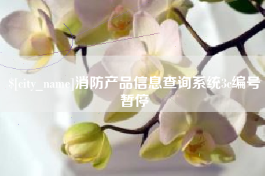 莱阳消防产品信息查询系统3c编号暂停