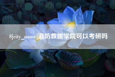 莱阳消防救援学院可以考研吗