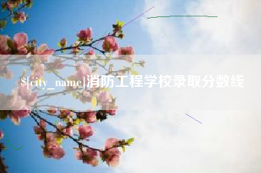莱阳消防工程学校录取分数线
