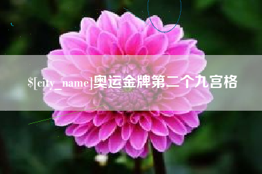 莱阳奥运金牌第二个九宫格