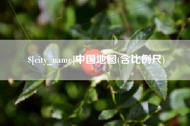 莱阳中国地图(含比例尺)