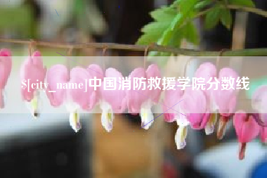 莱阳中国消防救援学院分数线